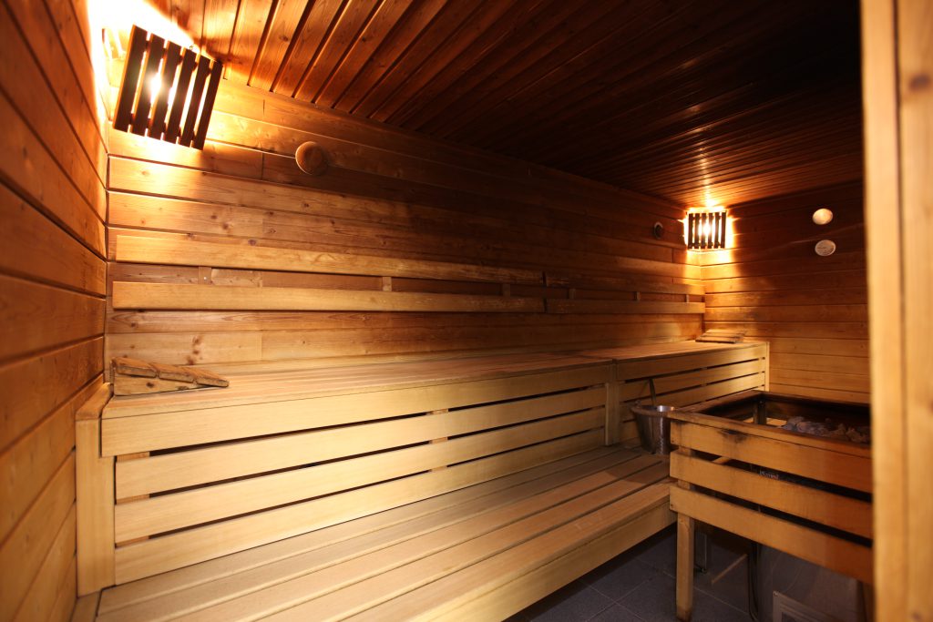 Sauna bij Sportinstituut Ermelo